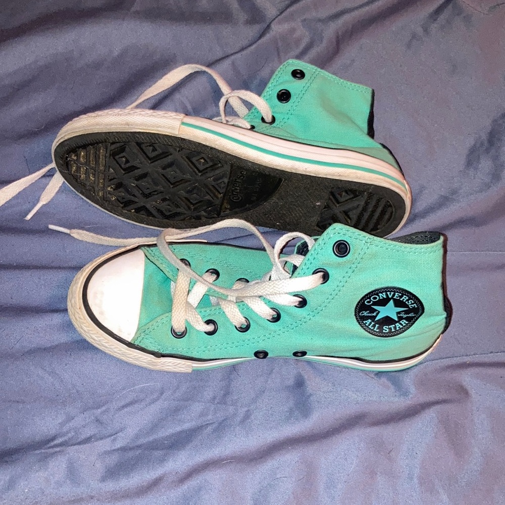 COPY - Gently worn size 2 converse light scuffs on side